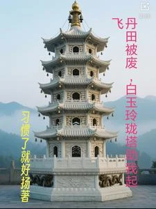 丹田被廢，白玉玲瓏塔助我起飛 封面