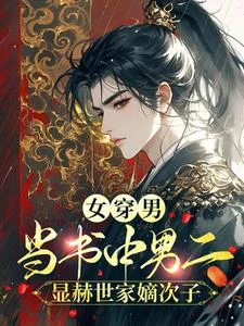 《女穿男,當書中男二顯赫世家嫡子》封面