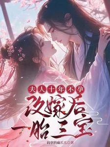 夫人十年不孕，改嫁後一胎三寶 封面