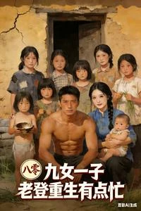 八零：九女一子，老登重生有點忙 封面