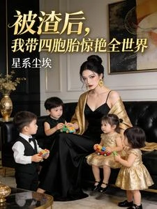 被渣後,我帶四胞胎驚艷全世界 封面